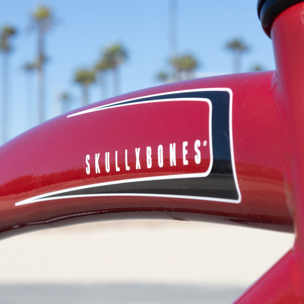 HBBC SKULLXBONES Men’s Beach Cruiser – OX BLOOD