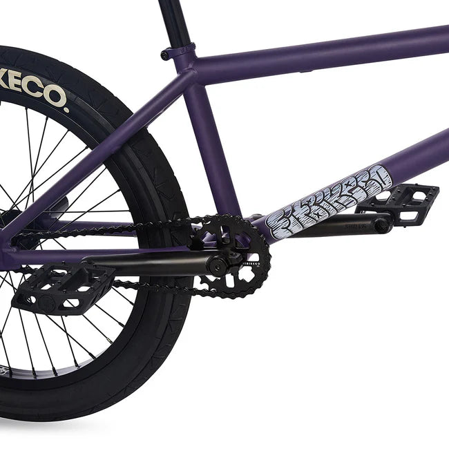 Fit 2023 STR LG 20.75"TT BMX Freestyle Bike-Matte Purple