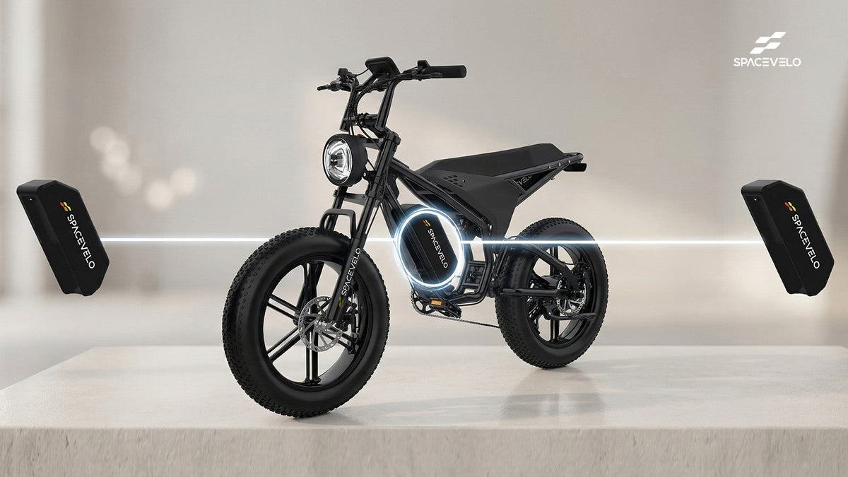 SPACEVELO Blitz S1 Dual Battery Electric Bike