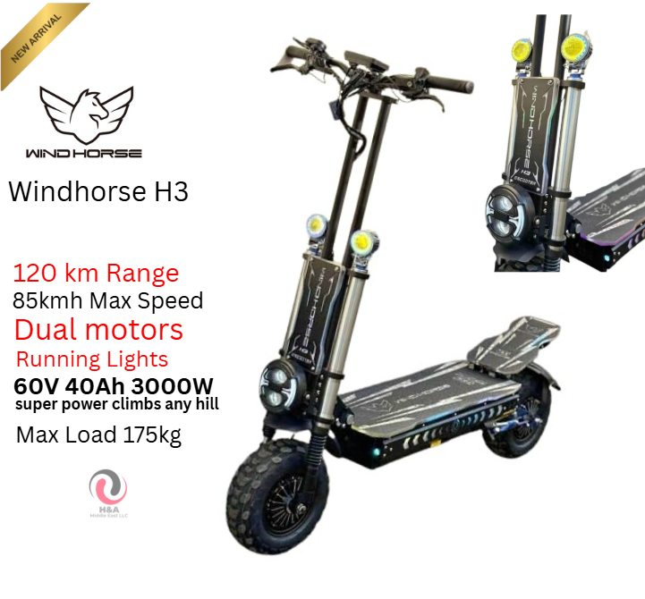 WINDHORSE H3 Stand-Up Electric Scooter