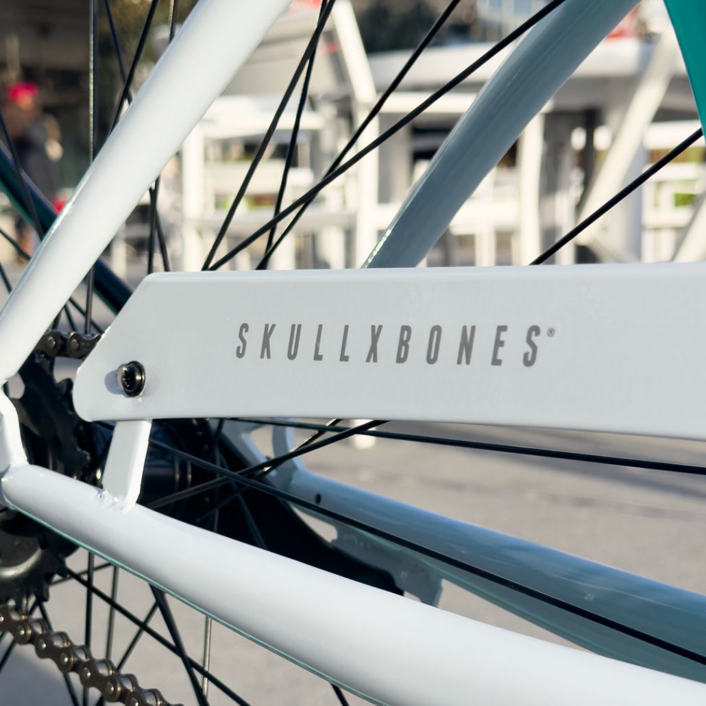 SKULLXBONES Women’s Beach Cruiser 3 Speed – ROVER WHITE/MINT