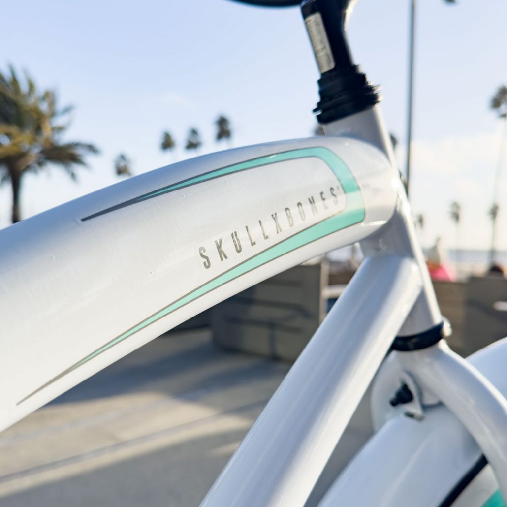 SKULLXBONES Women’s Beach Cruiser 3 Speed – ROVER WHITE/MINT